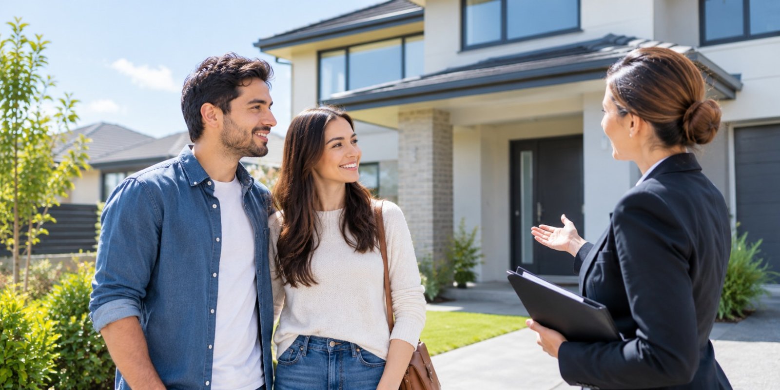 First home buyers comparing mortgage options with a broker in NZ