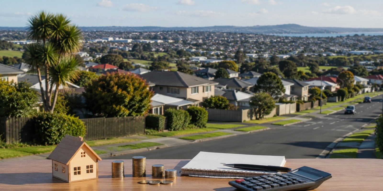 South Auckland street of houses representative of the Papakura property market