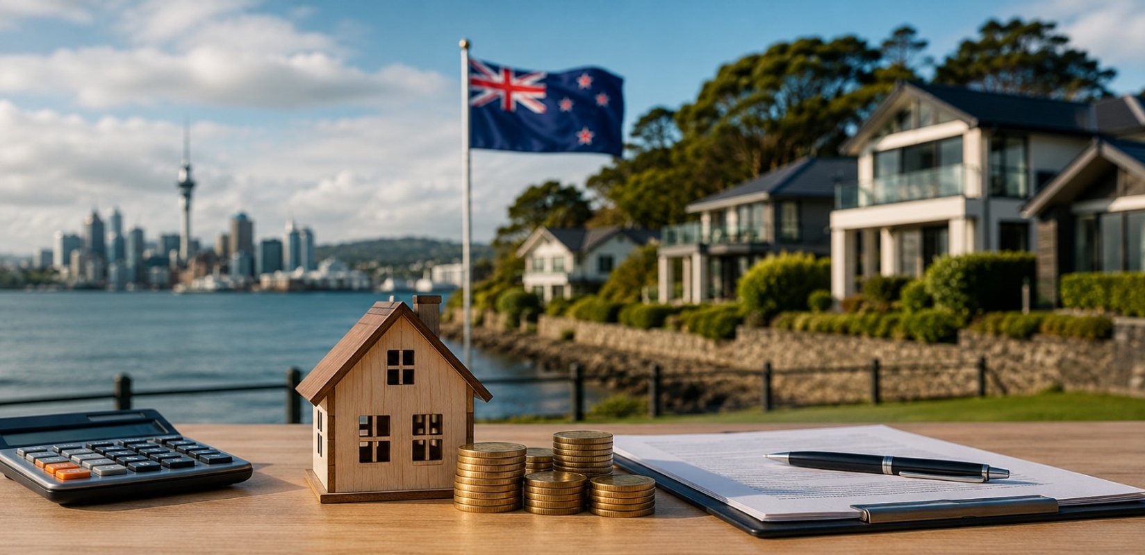 Property investor reviewing loan splits and mortgage structure options in New Zealand