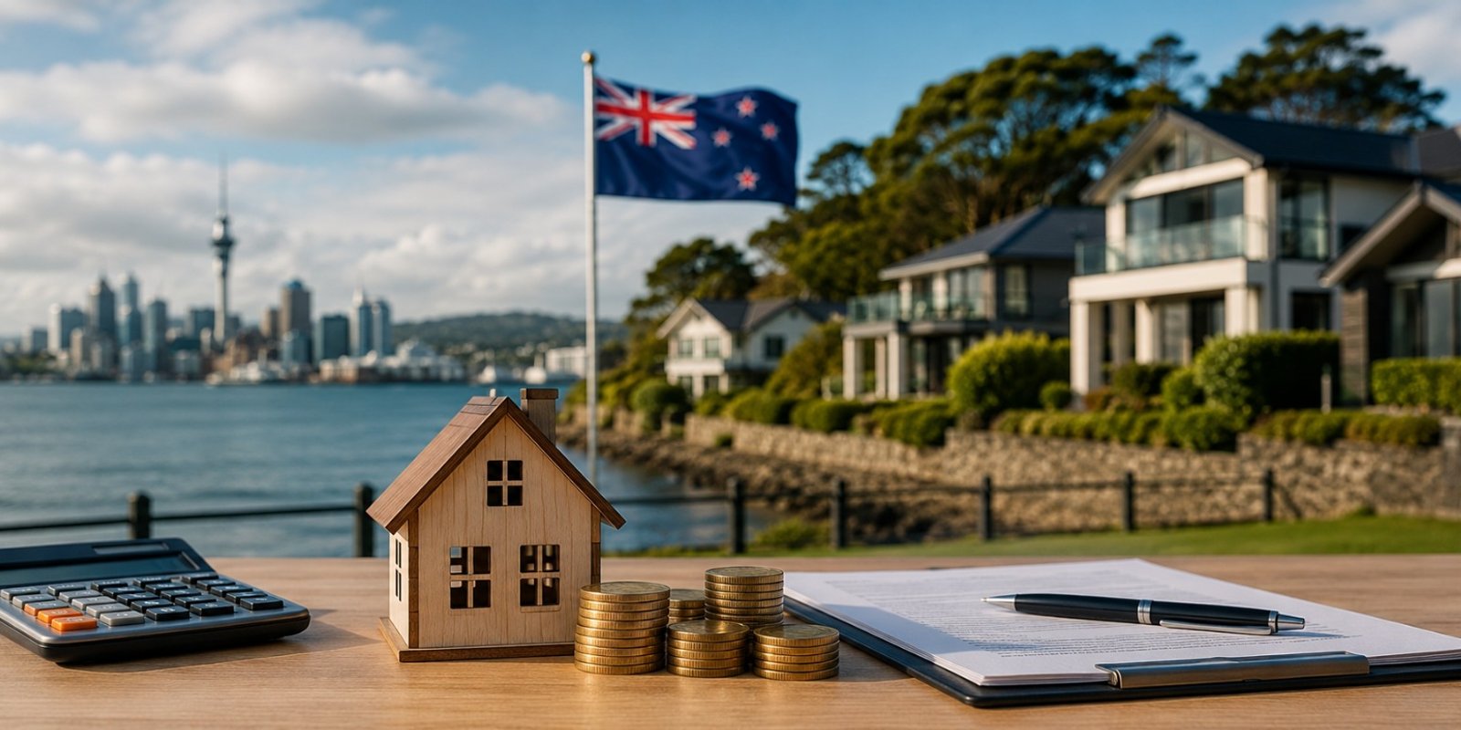 Property investor reviewing loan splits and mortgage structure options in New Zealand
