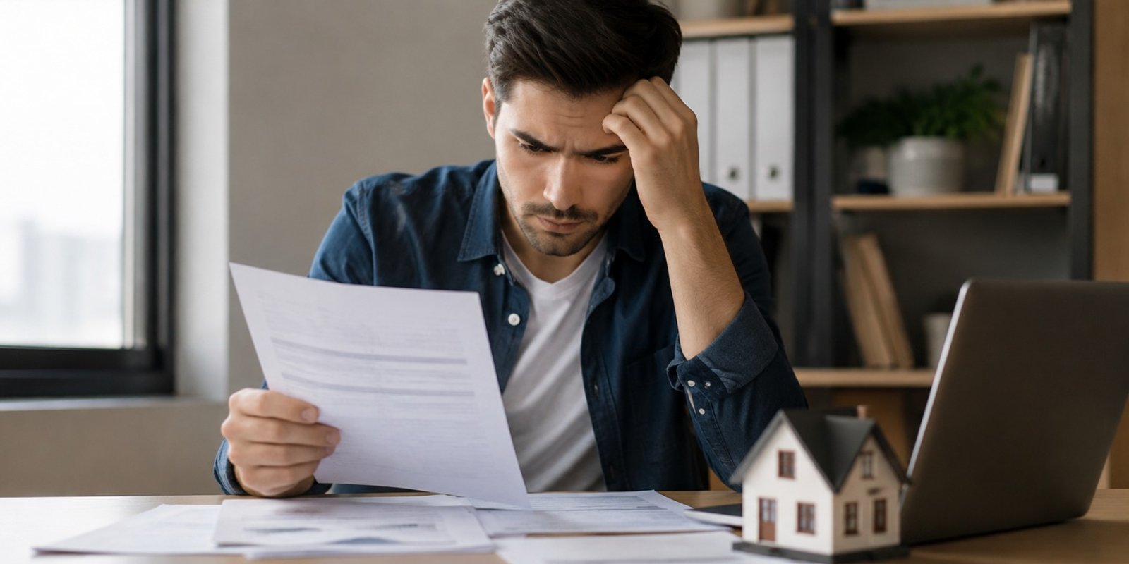 Couple reviewing mortgage pre-approval documents with a mortgage broker in New Zealand